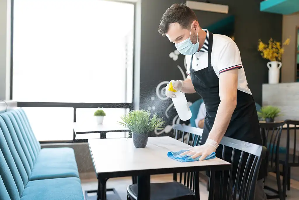 Reinigung in der Gastronomie